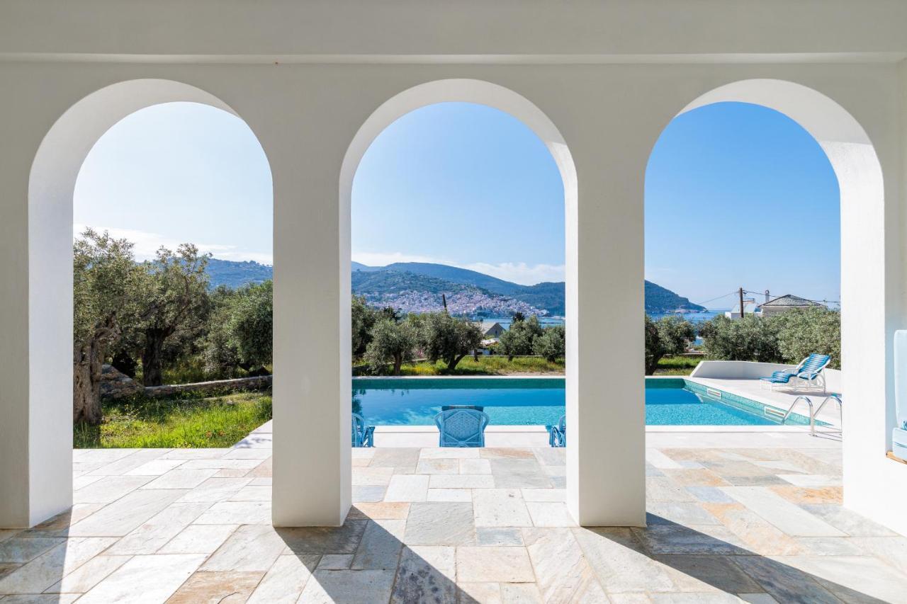 Sunshine Pool Villa Скопелос Экстерьер фото