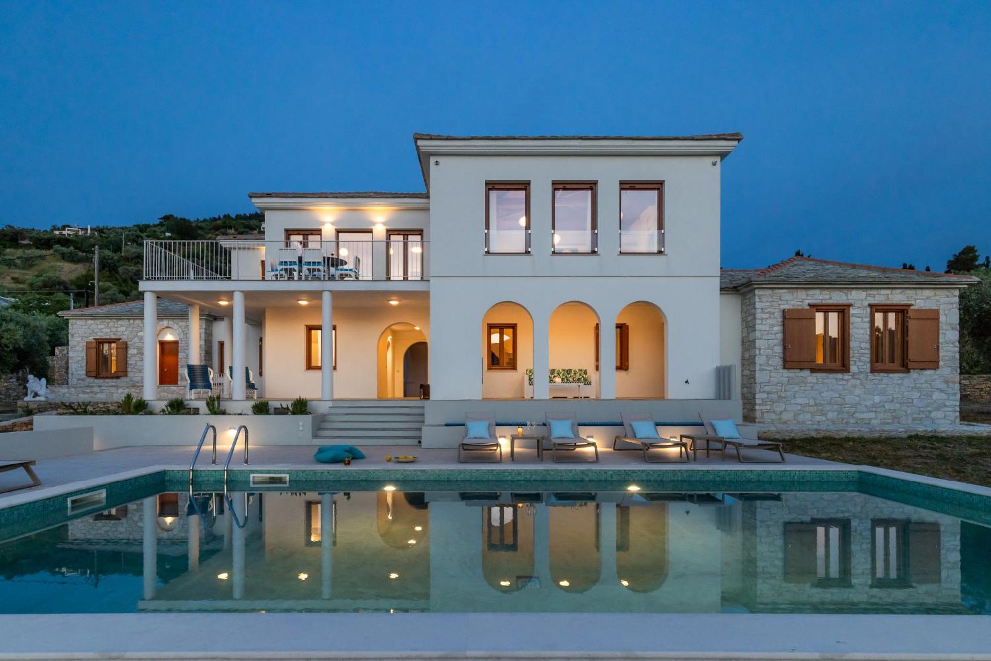 Sunshine Pool Villa Скопелос Экстерьер фото